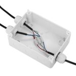 IP65 Waterproof Junction Box Large ABS Electrical Box, Outdoor Cable Connector White (150x110x70mm) - Image 7