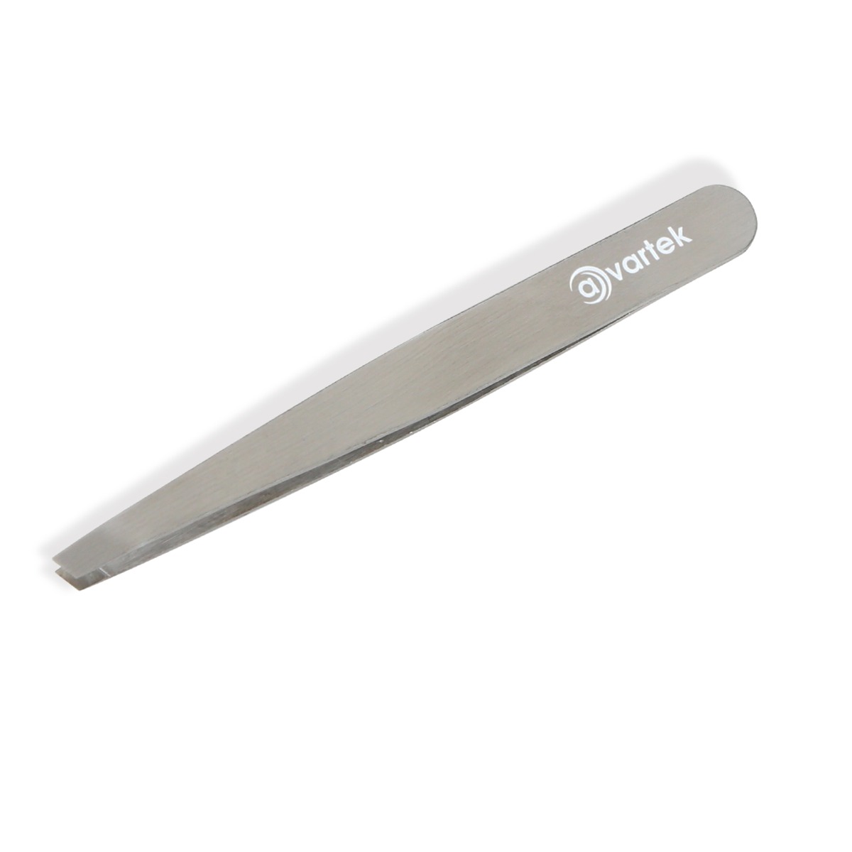 wp-image-avartek-4166.jpg AVARTEK - Professional Slant Tweezer, Silver - Image 1