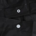 Waterproof Black Poncho Raincoat for Men / Women - Image 7