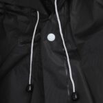 Waterproof Black Poncho Raincoat for Men / Women - Image 8
