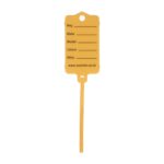 50 Self Locking Key Tags Keytags Garages Car Sales Workshops Caravans - Yellow - Image 4