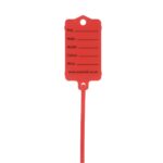 50 Self Locking Key Tags Keytags Garages Car Sales Workshops Caravans - Red - Image 4