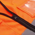 Orange Hi-Vis Vest / Class 2 Safety Vest Hi-Visibility Waistcoat - Large - Image 3