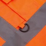 Orange Hi-Vis Vest / Class 2 Safety Vest Hi-Visibility Waistcoat - Medium - Image 6