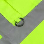 Hi Vis Vest Vest Yellow - High Viz Visibility Work Safety Waistcoat - Small - Image 4