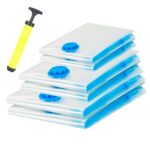 12 Variety Jumo Vacuum Storage Bags + Hand Pump