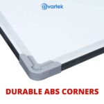 Avartek Magnetic Drywipe Whiteboard Aluminium Frame - 1200 x 900mm (120 x 90cm) - Image 7