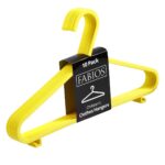 40 x Multicolour Plastic Children's Clothes Hangers with Shoulder Notches - 29cm - Image 9