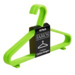 40 x Multicolour Plastic Children's Clothes Hangers with Shoulder Notches - 29cm - Image 11