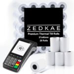 57x40 Thermal Till Rolls (20 Rolls) - ZEDKAE