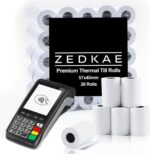 57x40 Thermal Till Rolls (20 Rolls) - ZEDKAE