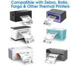 4x6" Fanfold Thermal Shipping Labels (1000 Labels) - 240 Stacks - Image 4