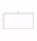 4x8" Fanfold Thermal Shipping Labels (1000 Labels) - 240 Stacks - Image 2