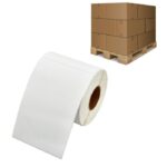 4x8" (102 x 210mm) 210 Per Roll Thermal Labels (48 Boxes) - 1 Pallet