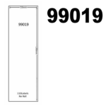 Dymo 99019 / S0722480 Compatible Labels, 190mm x 59mm, 110 Labels, White, Permanent - Image 2