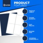 A4 Label Sheets 24 Labels Per Sheet 64 x 33.86mm - 100 Sheets - Image 2