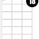A4 Label Sheets 18 Labels Per Sheet 63.5 x 46.6mm - 100 Sheets