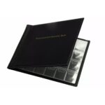 240 Pockets Black Coin Collection Album Money Storage Case Holder