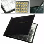 240 Pockets Black Coin Collection Album Money Storage Case Holder - Image 2