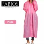 Waterproof Pink Poncho Raincoat for Men / Women