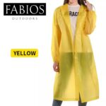 Waterproof Yellow Poncho Raincoat for Men / Women - Image 2