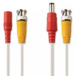 2m BNC Male to BNC Male Cable - White - Image 3