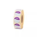 Day Dot Food Labels Set of 7 Rolls x 1000 / Catering Stickers - Full Week - Image 3