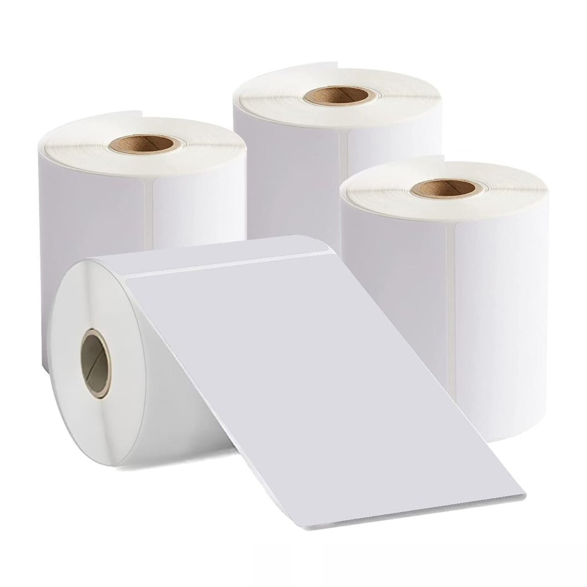 wp-image-avartek-6040.png 4x6" (100mm x 150mm) 1000 Labels Per Roll White Direct Shipping Thermal Labels - Image 1