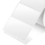 58mm x 32mm White Thermal Direct Printer Labels 800 Per Roll Self Adhesive Label - Image 3
