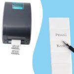 58mm x 40mm direct thermal labels, 800 Roll, 38mm core. Permanent Adhesive - Image 3