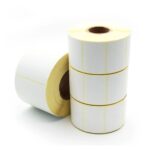 50mm x 25mm 2x1 inch White Thermal Direct 76mm Core Printer Labels 1000 Per Roll - Image 4