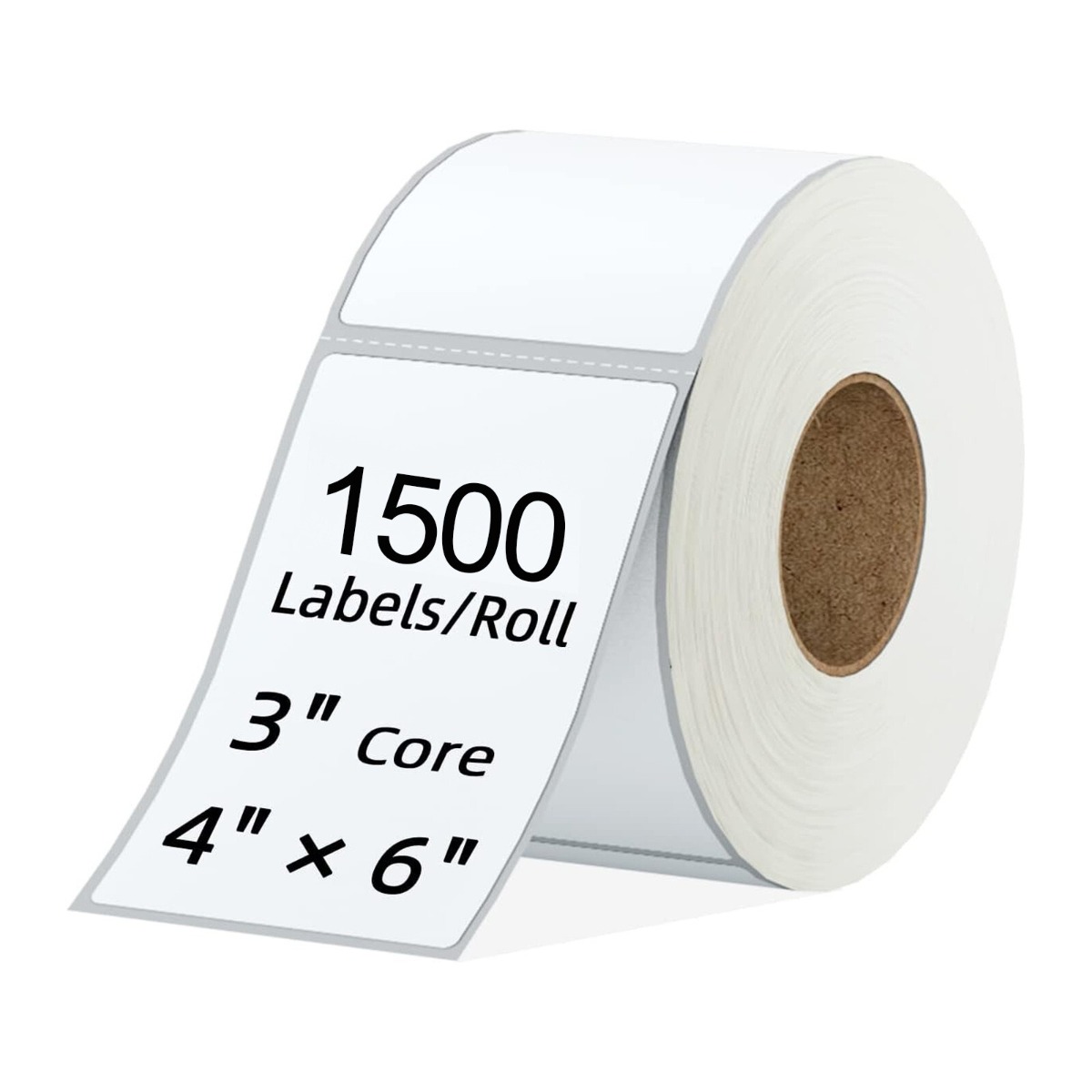wp-image-avartek-6080.jpeg 4x6 Thermal Labels 1500 Per Roll For Thermal Printer Royal Mail DHL UPS DPD - Image 1