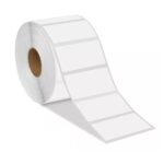 60mm x 35mm White Thermal Direct Printer Labels 400 Per Roll - Image 2