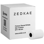 1000 Rolls 57x30 Till Rolls Thermal Paper For Credit Card Machine & PDQ
