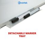 Avartek Magnetic Drywipe Whiteboard Aluminium Frame - 900 x 600mm (90 x 60cm) - Image 5