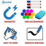 Avartek Magnetic Drywipe Whiteboard Aluminium Frame - 500 x 350mm (50 x 35cm) - Image 3