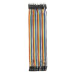 40pcs Dupont Male to Female 10cm Jumper Wire Connectors
