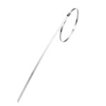 12mm x 300mm Stainless Steel Silver Cable Ties - Pack of 100 - Image 3
