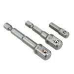 8 pcs Chrome Vanadium Steel Socket Adapter Wrench Hex Drill Bites Set Power Tools - Image 3