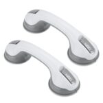 Set of 2 Support Grab Handle Suction Bath Shower Disability AID Safety Grip Rail
